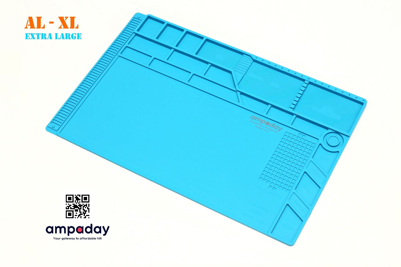 AL-XL Silicone Soldering Mat – 550mm x 350mm