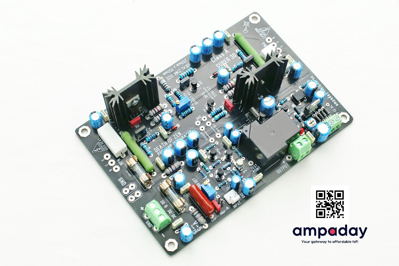 The Super 30 Pure Class A Amp Board